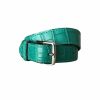 Hermes Etriviere Double Tour Green Crocodile